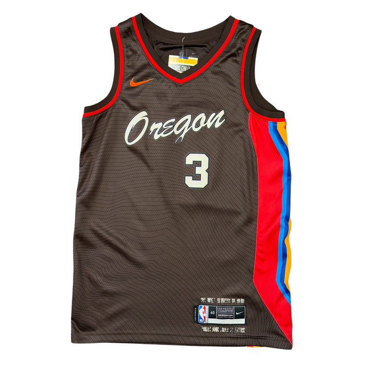 Nike Swingman 2020-21 City Edition Portland Trail Blazers CJ McCollum Jersey