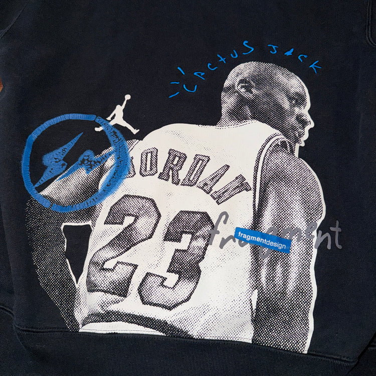 Jordan X Cactus Jack X Fragment Hoodie Sz M