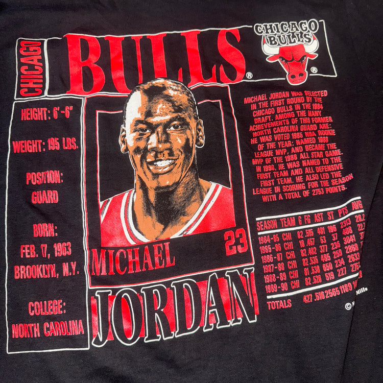 Nutmeg Chicago Bulls Micheal Jordan Tee Sz L