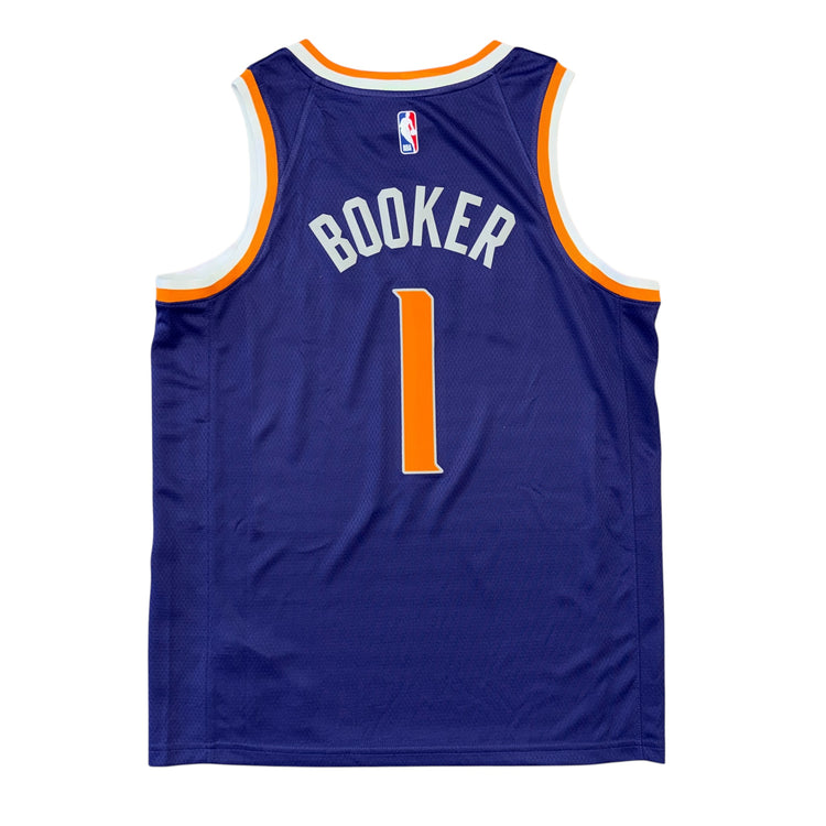 NWT Nike Swingman Phoenix Suns Icon Devin Booker Jersey Sz L