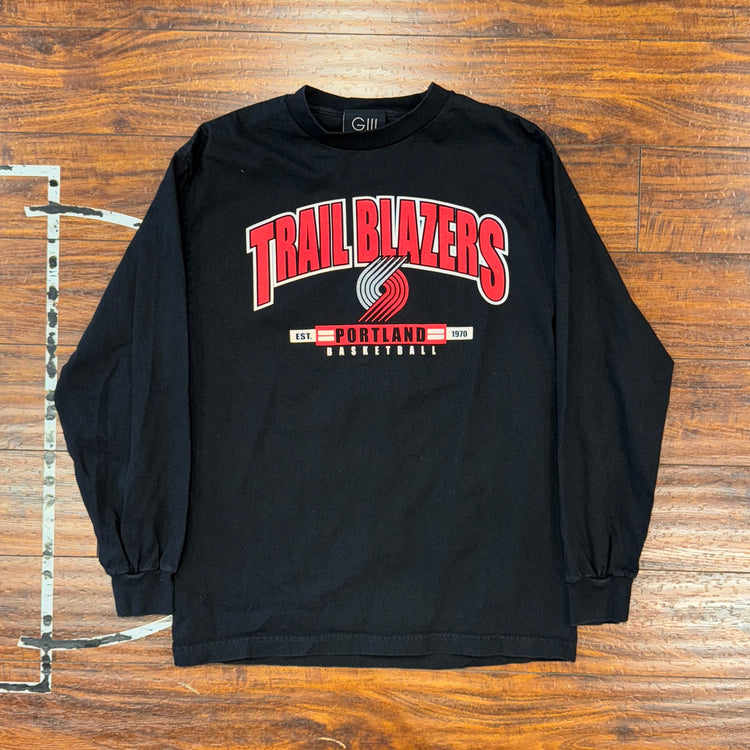 G-3 Portland Trail Blazers Long Sleeve Sz M