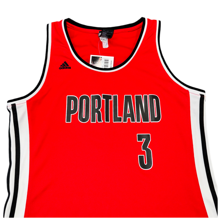 W Adidas Portland Trail Blazers CJ McCollum 4Her Jersey Sz XL