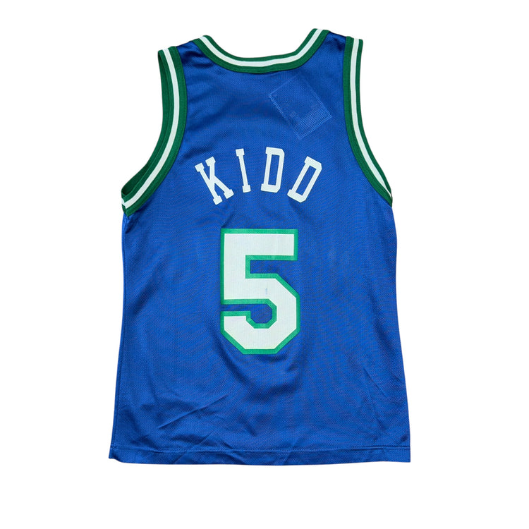 Champion 90’s Dallas Mavericks Jason Kidd Away Jersey Sz S