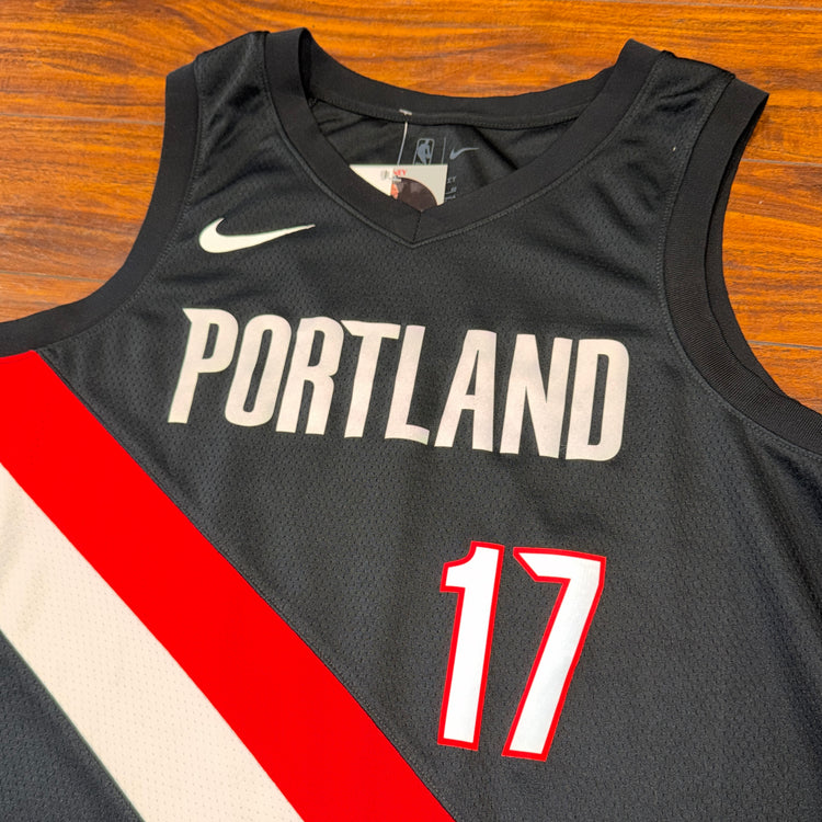 Nike Swingman 2025-26 Icon Portland Trail Blazers Shaedon Sharpe Jersey Sz XL