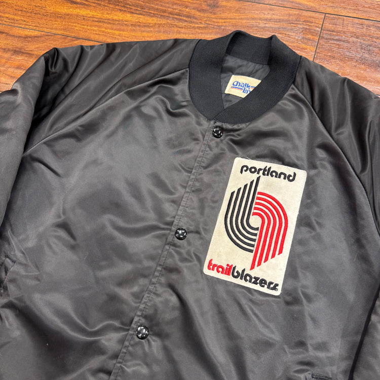 Chalk Line 80's Blazers Satin Jacket Sz XL