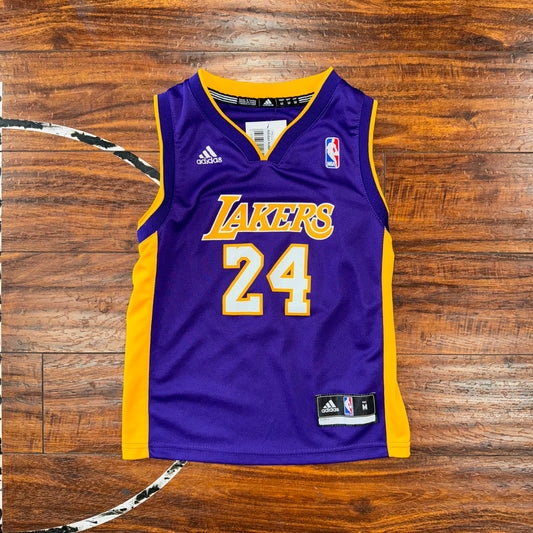 Adidas Los Angeles Lakers Kobe Bryant Jersey Sz YM