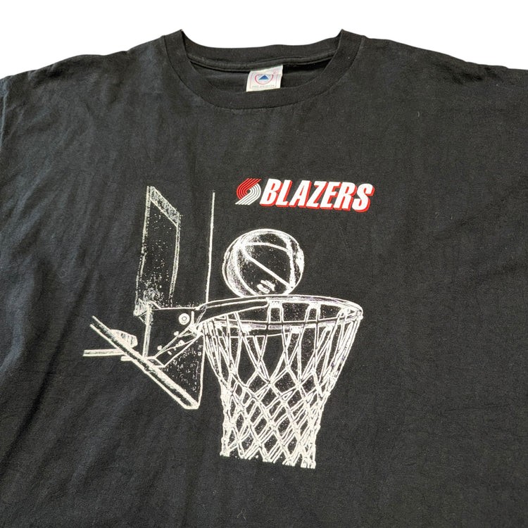 Delta Portland Trail Blazers Nappa Tee Sz XL
