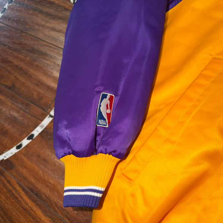 Nike 00's Los Angeles Lakers Satin Jacket Sz M