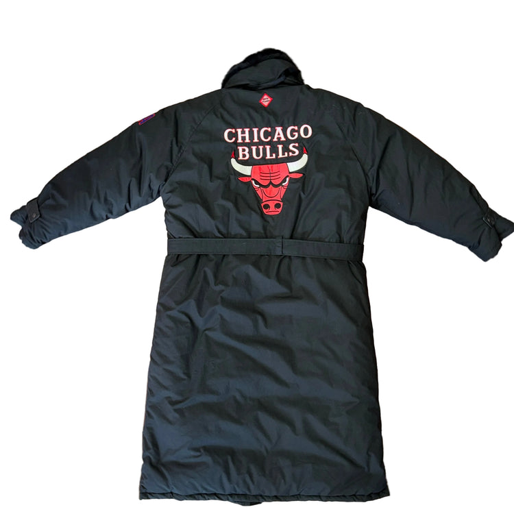 City Players Chicago Bulls Trench Coat Sz L