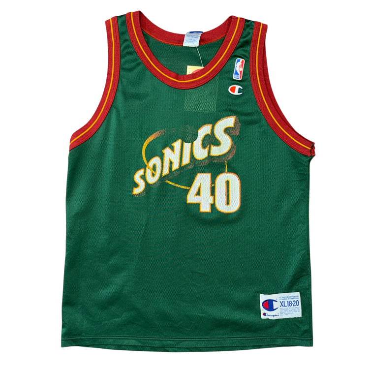 Champion Seattle SuperSonics Shawn Kemp Sz YXL