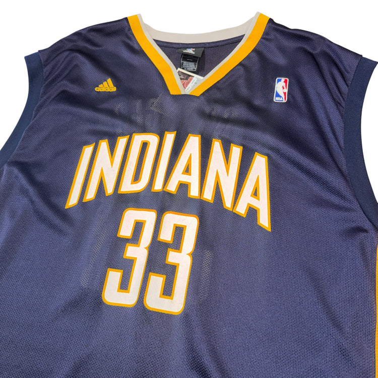 Adidas 00’s Indiana Pacers Danny Granger Away Jersey Sz 2X