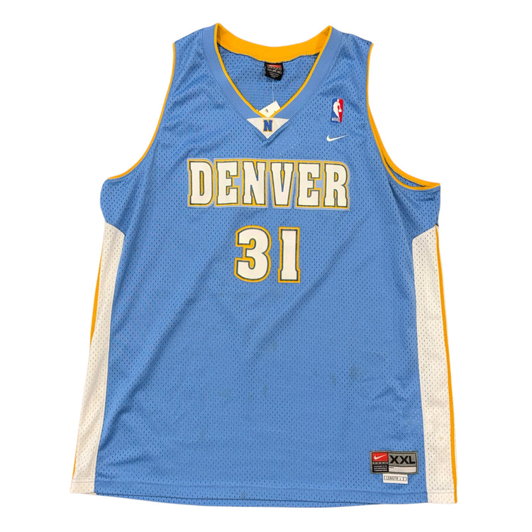 Nike 00's Denver Nuggets Away Nene Jersey Sz 2X