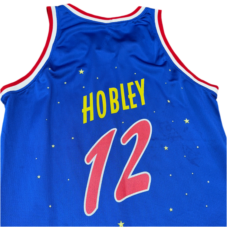 Reebok Harlem Globetrotters Billy Ray Hobley Jersey Sz L
