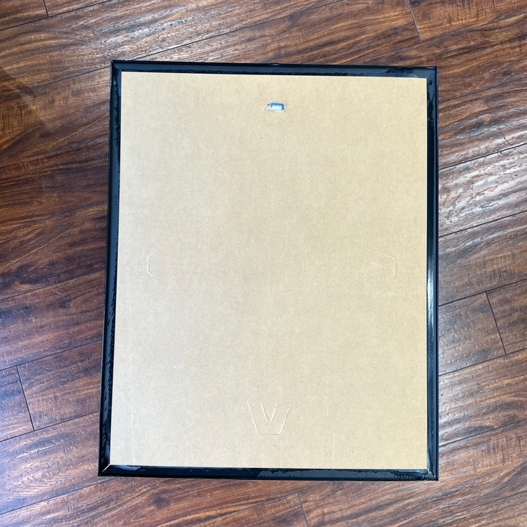 Framed Michael Jordan 8 Wonders of the World Poster