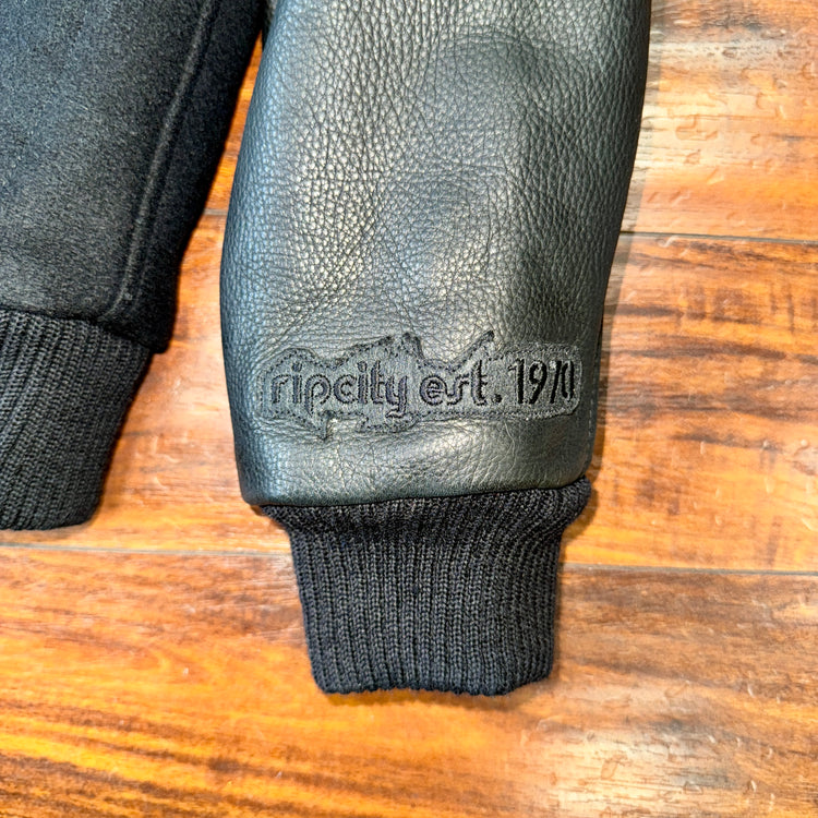 Dehen Portland Trail Blazers 50th Anniversary Leather Jacket Sz L