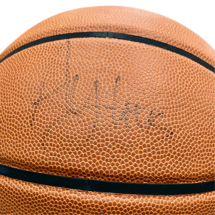 Adidas 5IVE Ball Autographed by Al Horford
