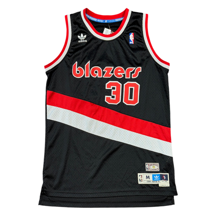 Adidas Portland Trail Blazers Terry Porter Jersey Sz M