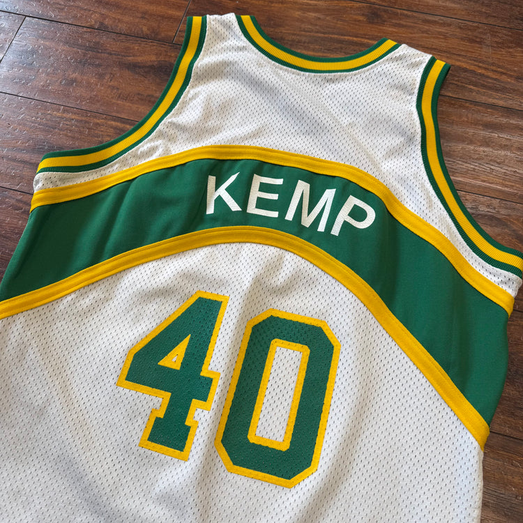 Champion Rare Authentic 1989-90 Shawn Kemp Jersey Sz L