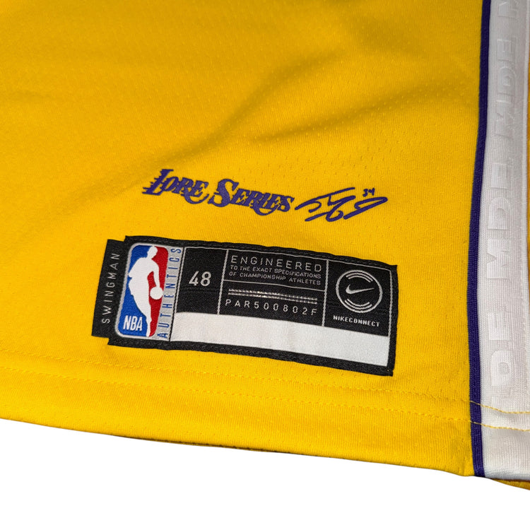Nike Swingman 2019-20 City Edition Los Angeles Lakers Anthony Davis Jersey Sz L