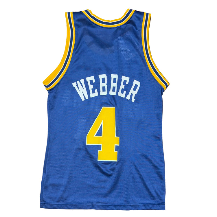 Champion Golden State Warriors Chris Webber Jersey Sz S