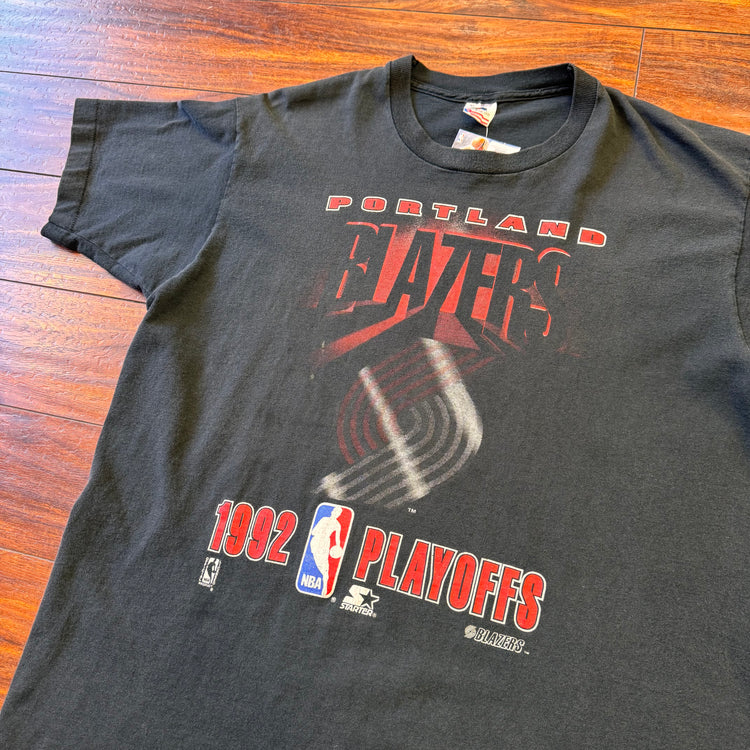 Starter 1992 Blazers Playoffs Sz L