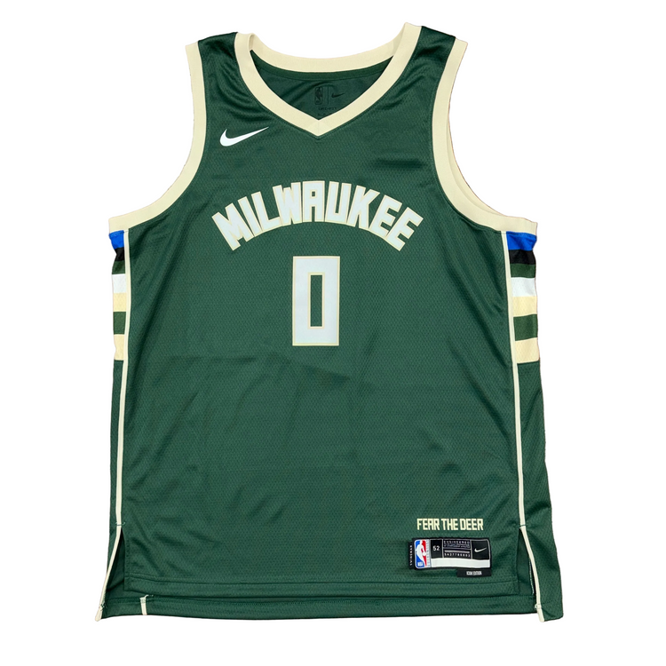 NWT Nike Milwaukee Bucks Damian Lillard Jersey Sz XL