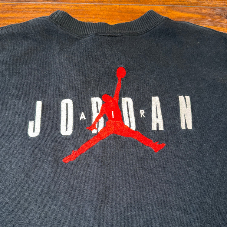 90's Nike X Jordan Embroidered Tee Sz L