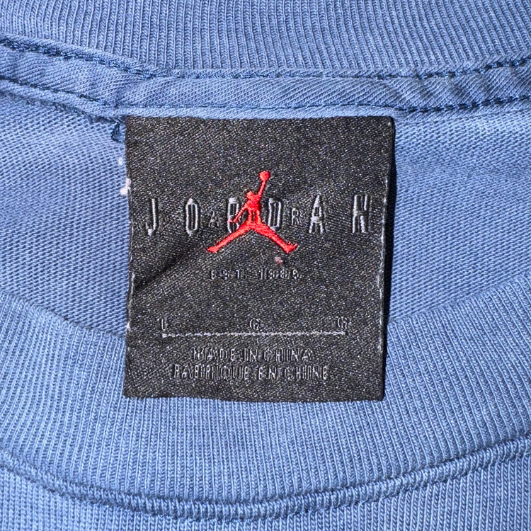Jordan Heavyweight Navy Tee Sz L