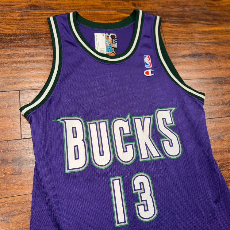 Champion Milwaukee Bucks Glen Robinson Jersey Sz M