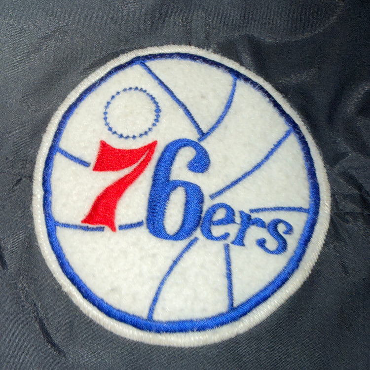 Starter Philadelphia 76ers Puffer Jacket Sz XL