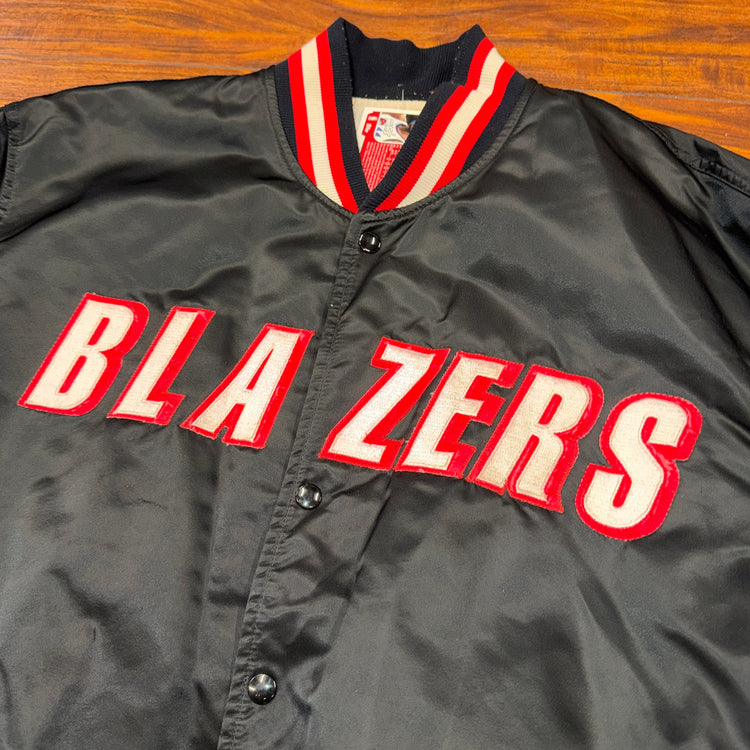 Starter 80's Satin Portland Trail Blazers Jacket Sz 3X