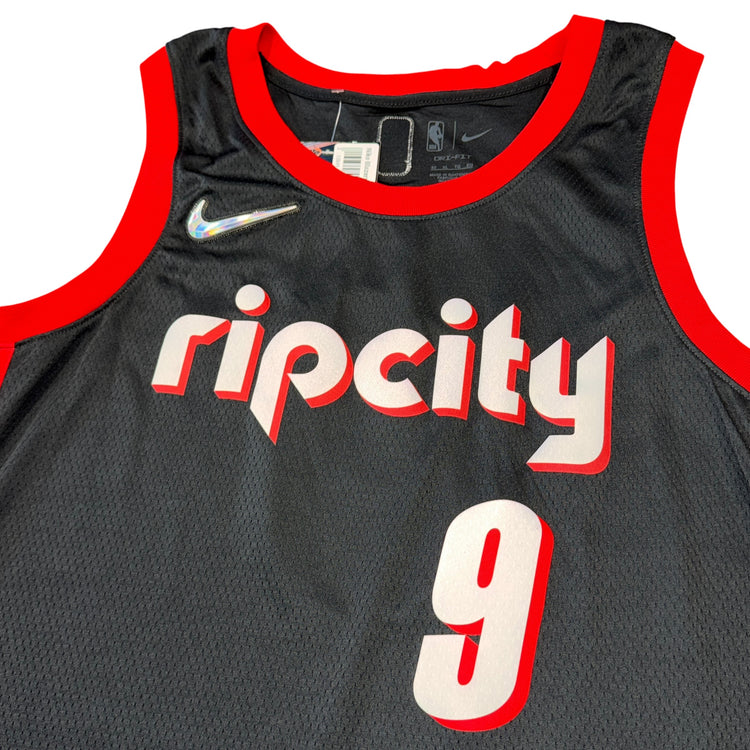 Nike Swingman 2021-22 City Edition Portland Trail Blazers Nassir Little Jersey Sz XL