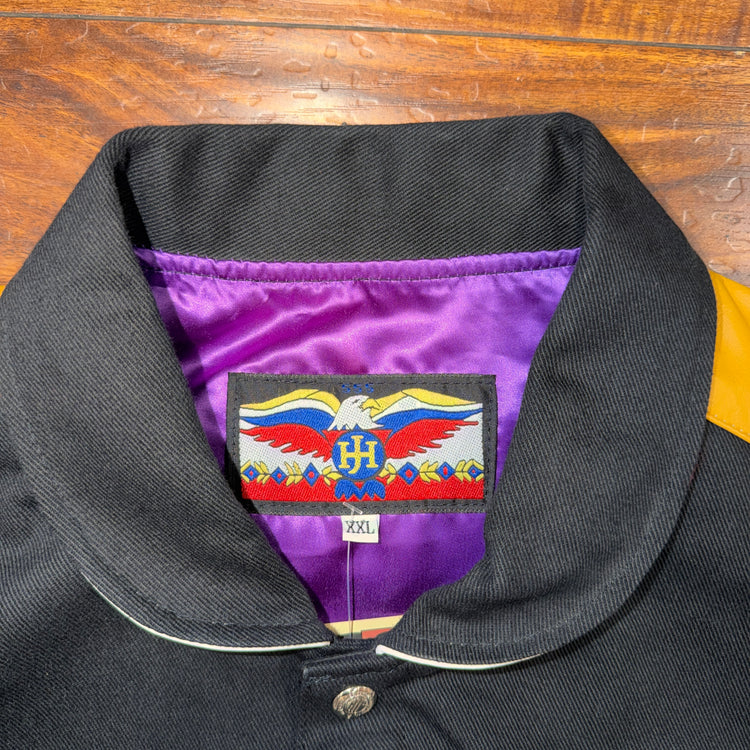 Jeff Hamilton Los Angeles Lakers Jacket Sz 2X