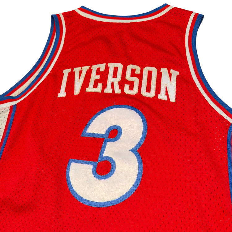Nike 00's Philadelphia 76ers Allen Iverson Jersey Sz L