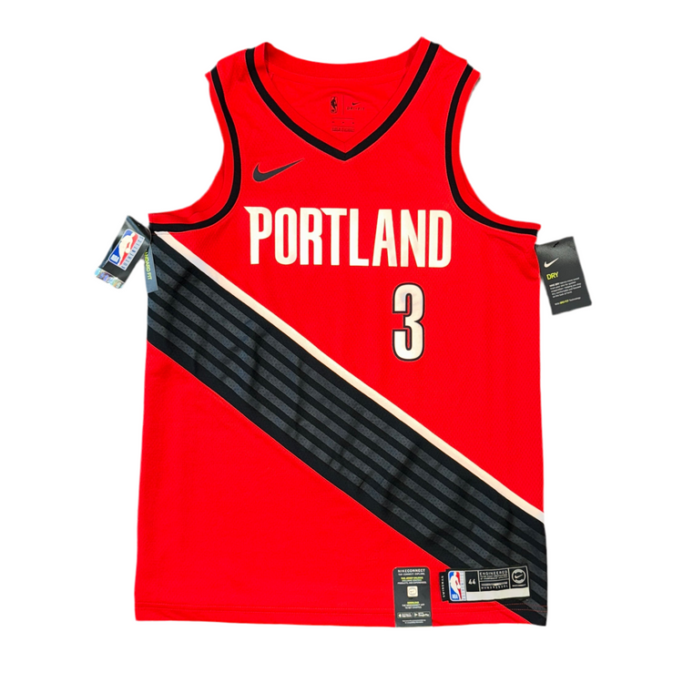 NWT Nike Portland Trail Blazers CJ McCollum Jersey Sz M