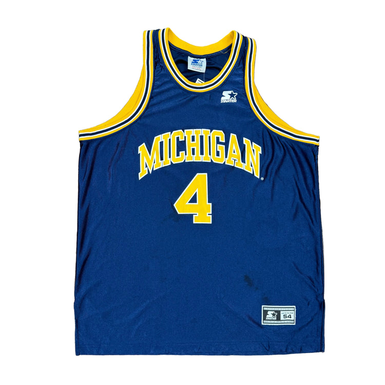 Starter 90's Michigan Chris Webber Jersey Sz 2X
