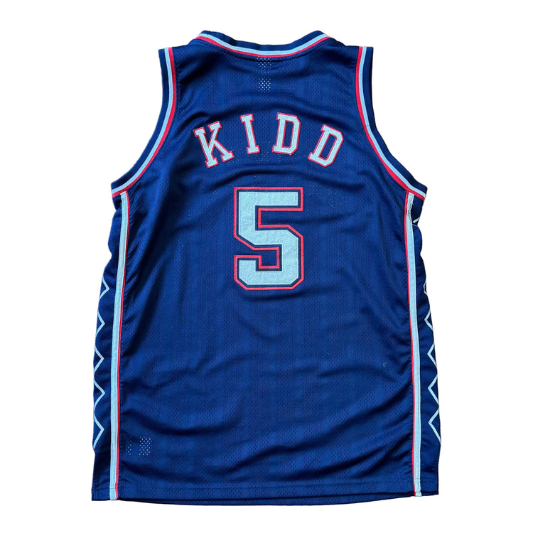 Reebok 00’s Authentic New Jersey Nets Jason Kidd Jersey Sz 2X