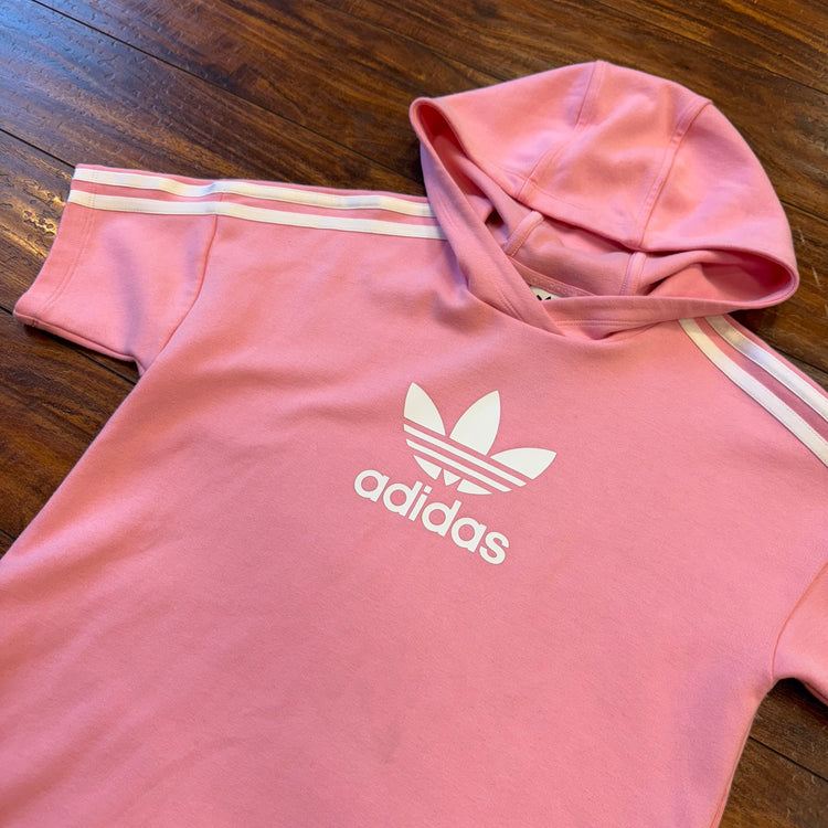 Adidas Pink Hoodie Dress Women’s M