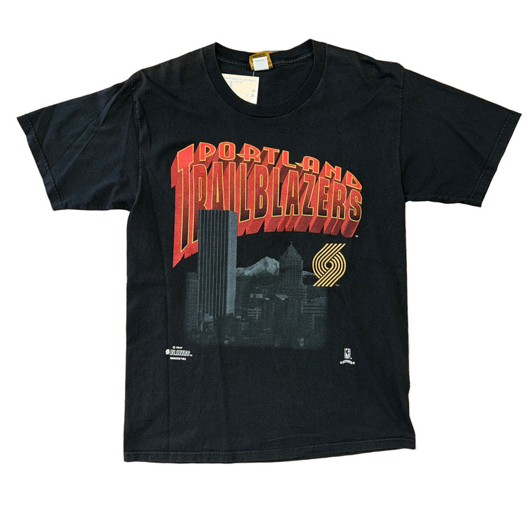 Nutmeg Portland Trail Blazers Skyline Tee Sz L