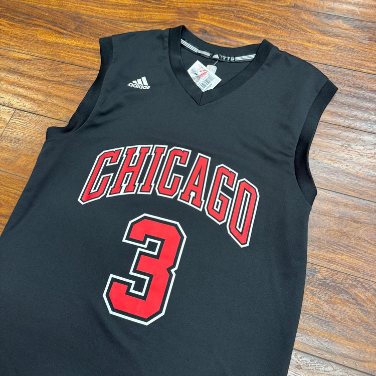 Adidas 2016-17 Chicago Dwyane Wade Jersey Sz S