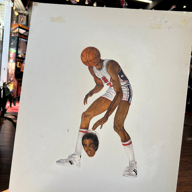 Original “Ralph Sampson” Art Piece by Diana Anderson