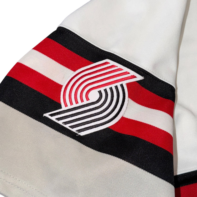 Majestic Hardwood Classic Portland Trail Blazers Warm Up Sz 2X