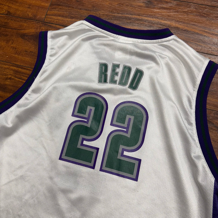 Reebok 2000’s Bucks Michael Redd Jersey YXL
