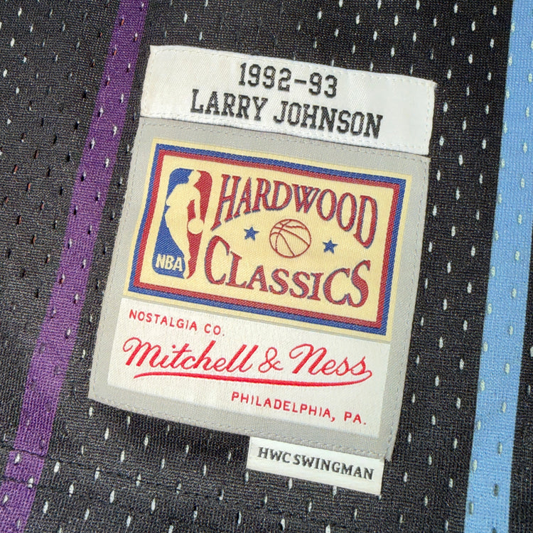 Mitchell & Ness Charlotte Hornets Larry Johnson Jersey Sz XL