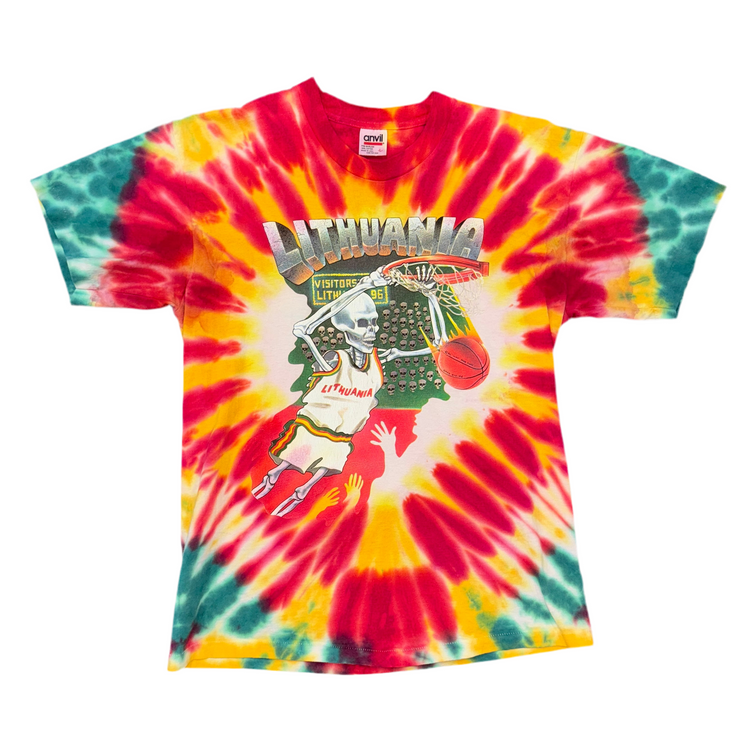 Anvil 1992 Grateful Dead Lithuania Olympics Tee Sz L