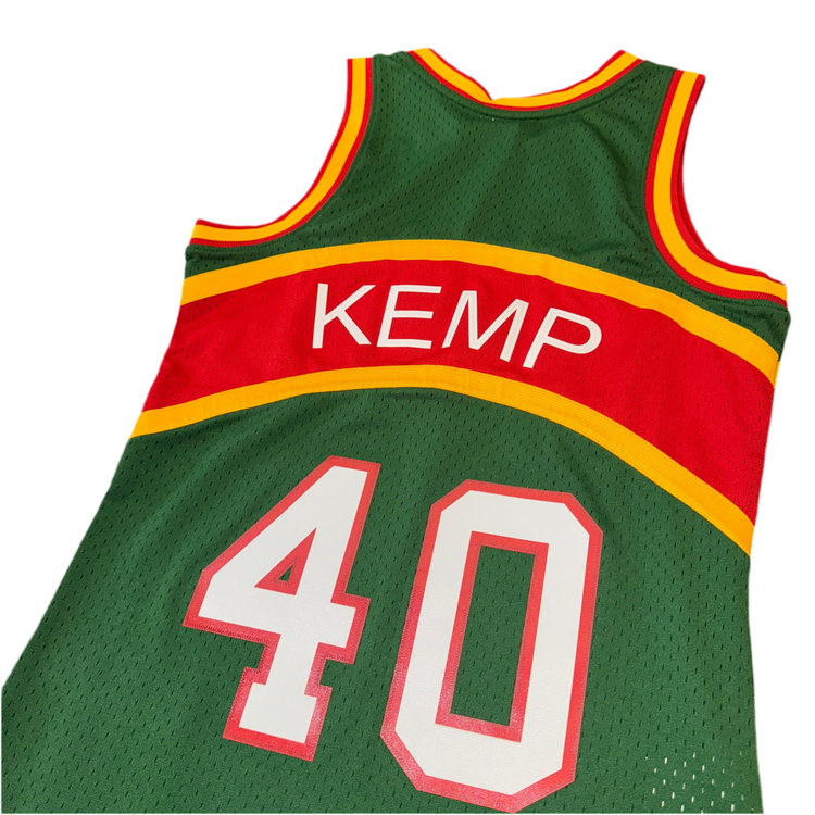 NWT Mitchell & Ness Seattle SuperSonics Shawn Kemp Jersey Multiple Sizes