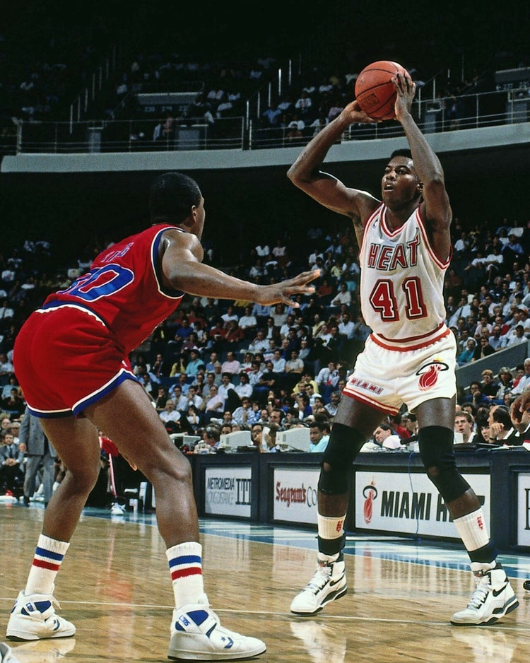 Adidas Hardwood Classics 1989-90 Miami Heat Glen Rice Home Jersey Size L