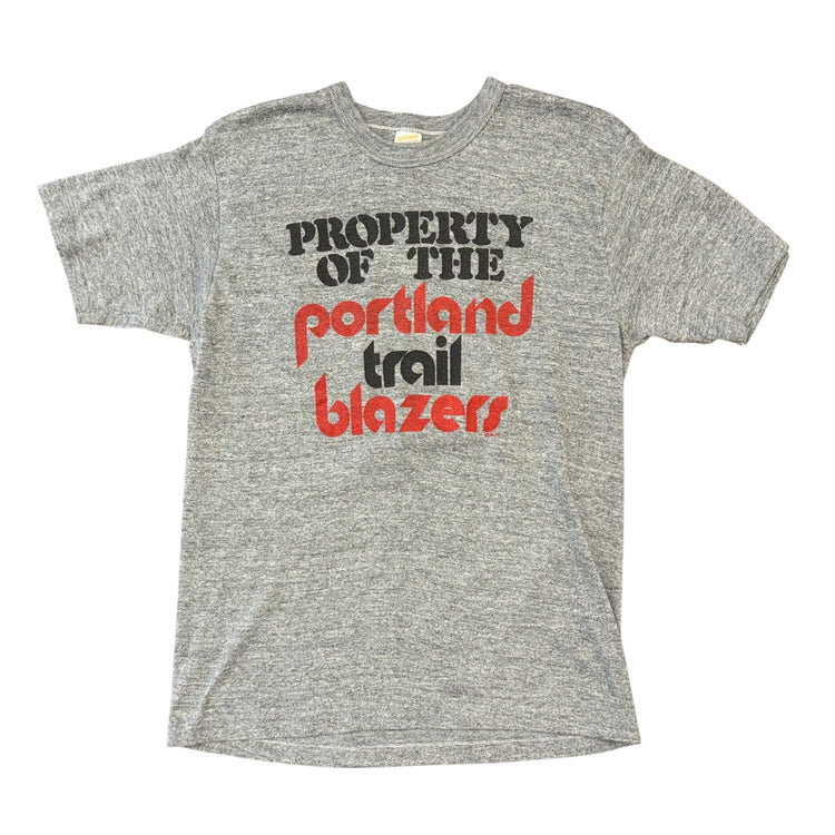80's Portland Trail Blazers Tee Sz L