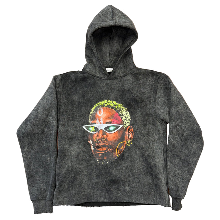 Dennis Rodman Bighead Hoodie Sz XL