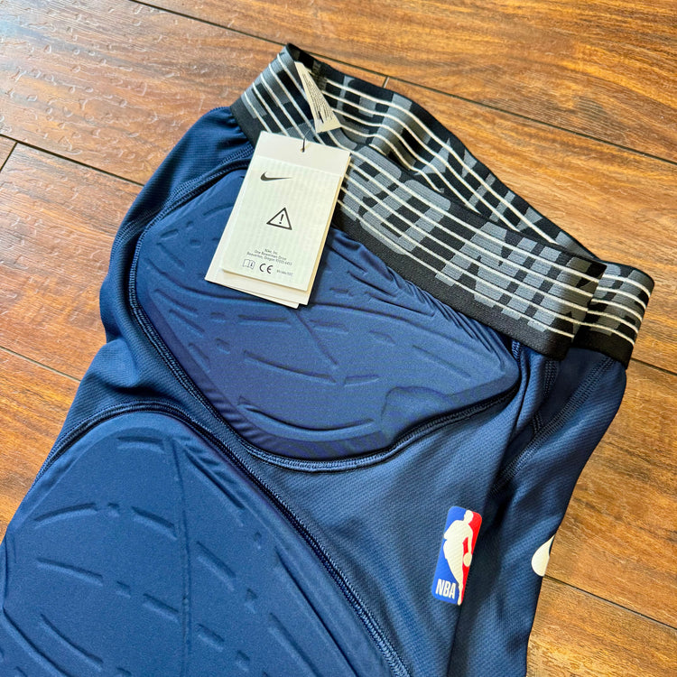 Nike Pro NBA Hyperstrong Padded Navy Compression Shorts Men’s Multiple Sizes